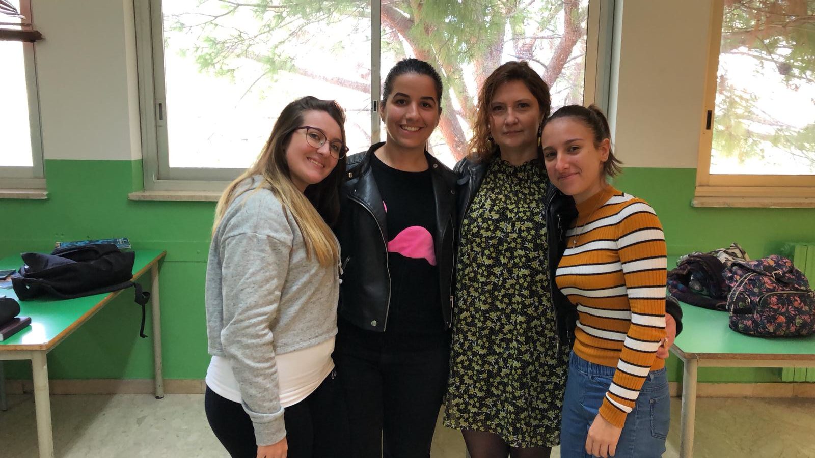 le ragazze per la Mobilità a Parigi