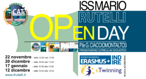 Openday al Rutelli tra didattica, Erasmus e attività FSL.
