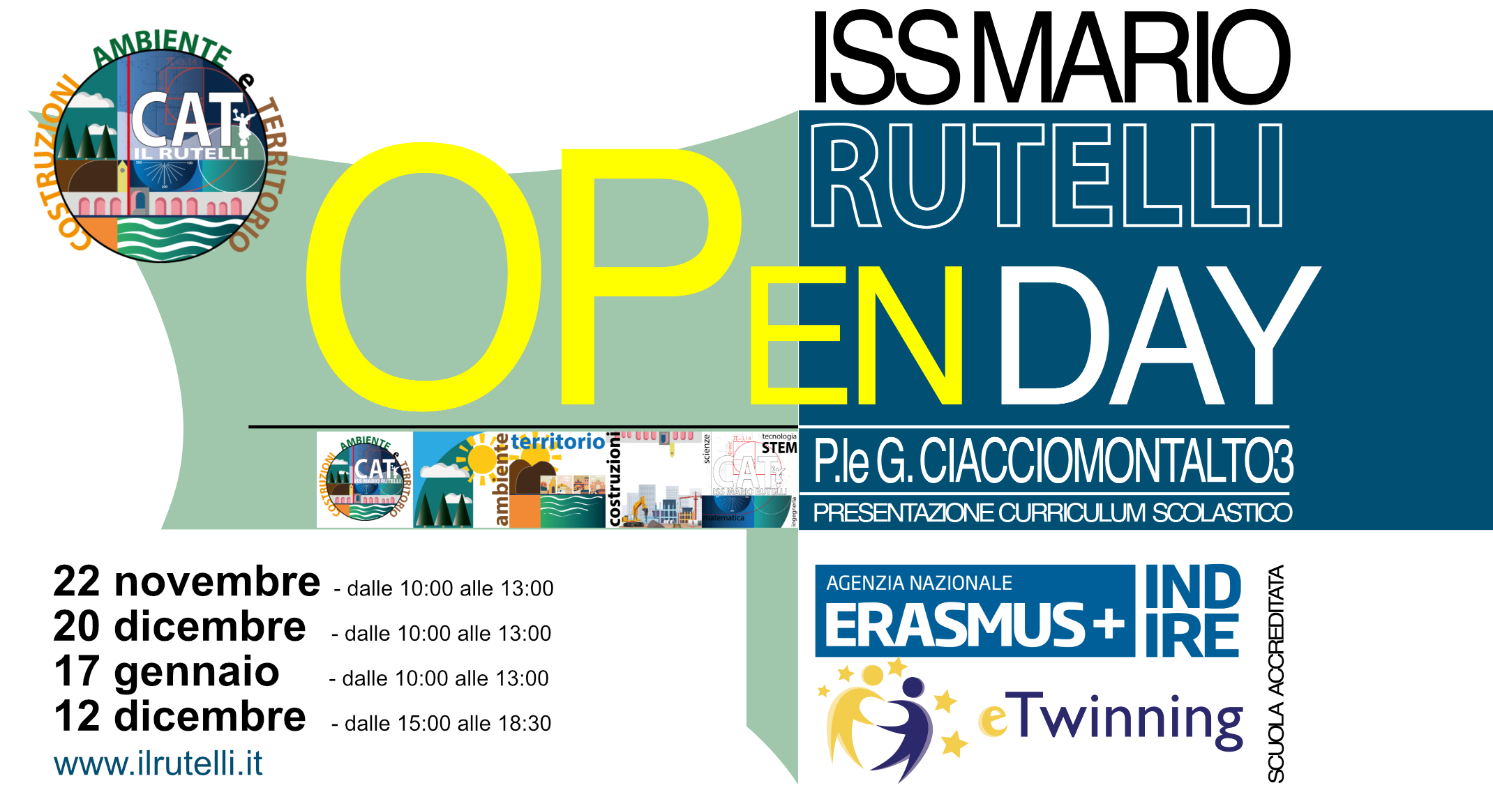Openday al Rutelli tra didattica, Erasmus e attività FSL.