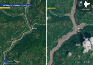 Alluvione tra Nepal e Tibet: l’acqua torna sempre dove passava